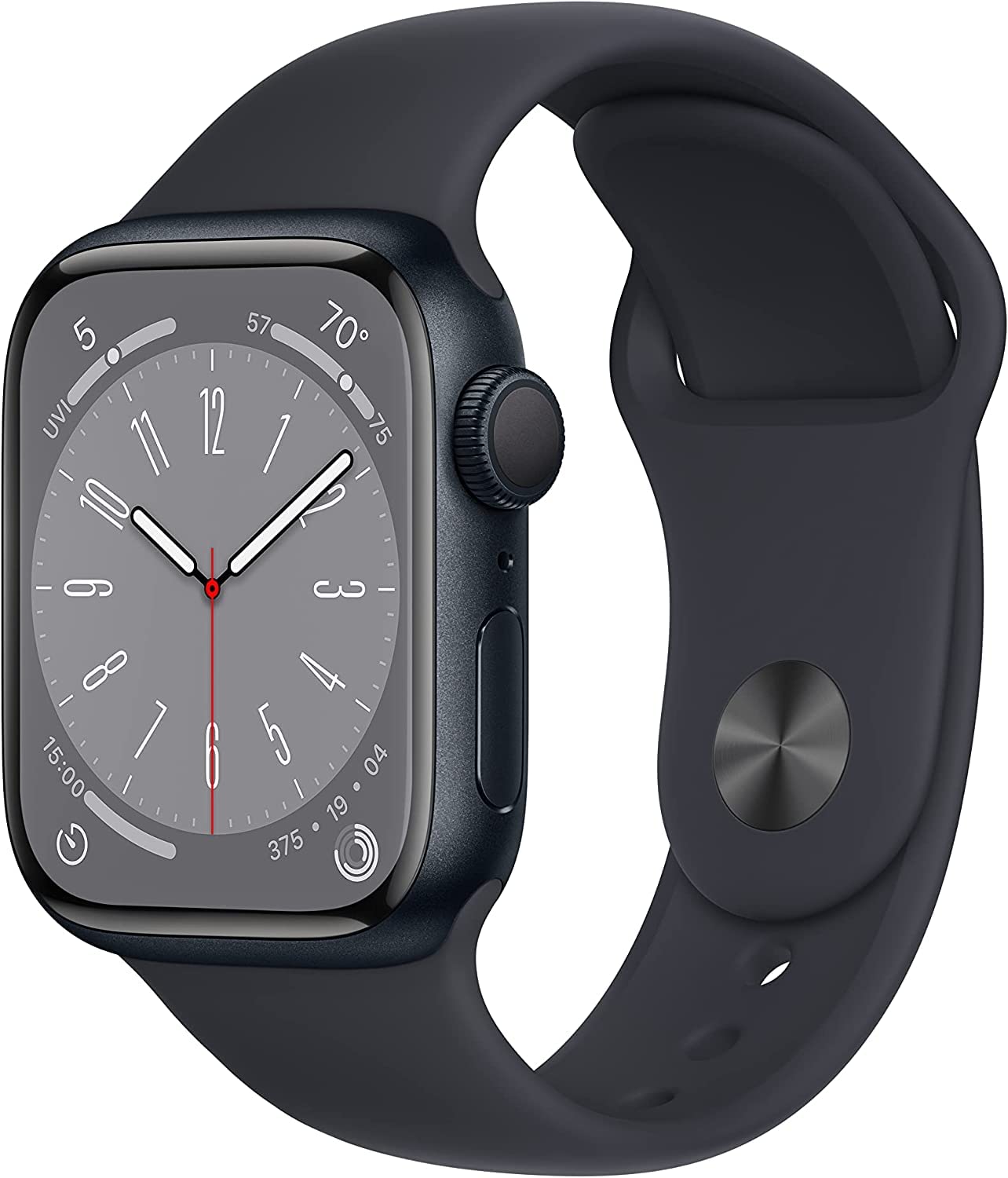 Reloj Inteligente Apple Watch Series 8 Gps De 41 Mm - Aluminio Medianoche - Venta Internacional.