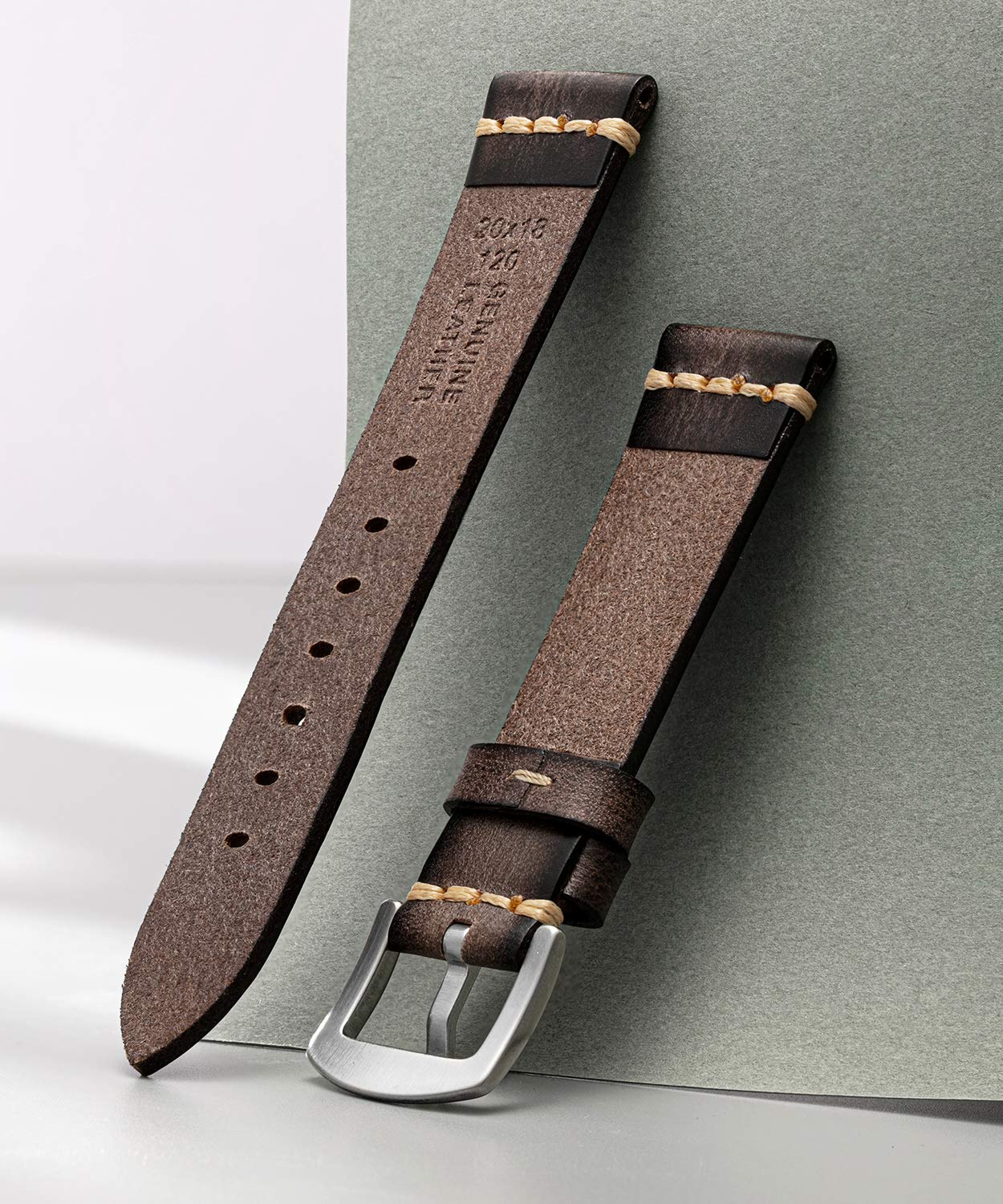 Foto 5 | Cintas De Reloj Binlun Frobing Leather Para Samsung Galaxy - Venta Internacional.