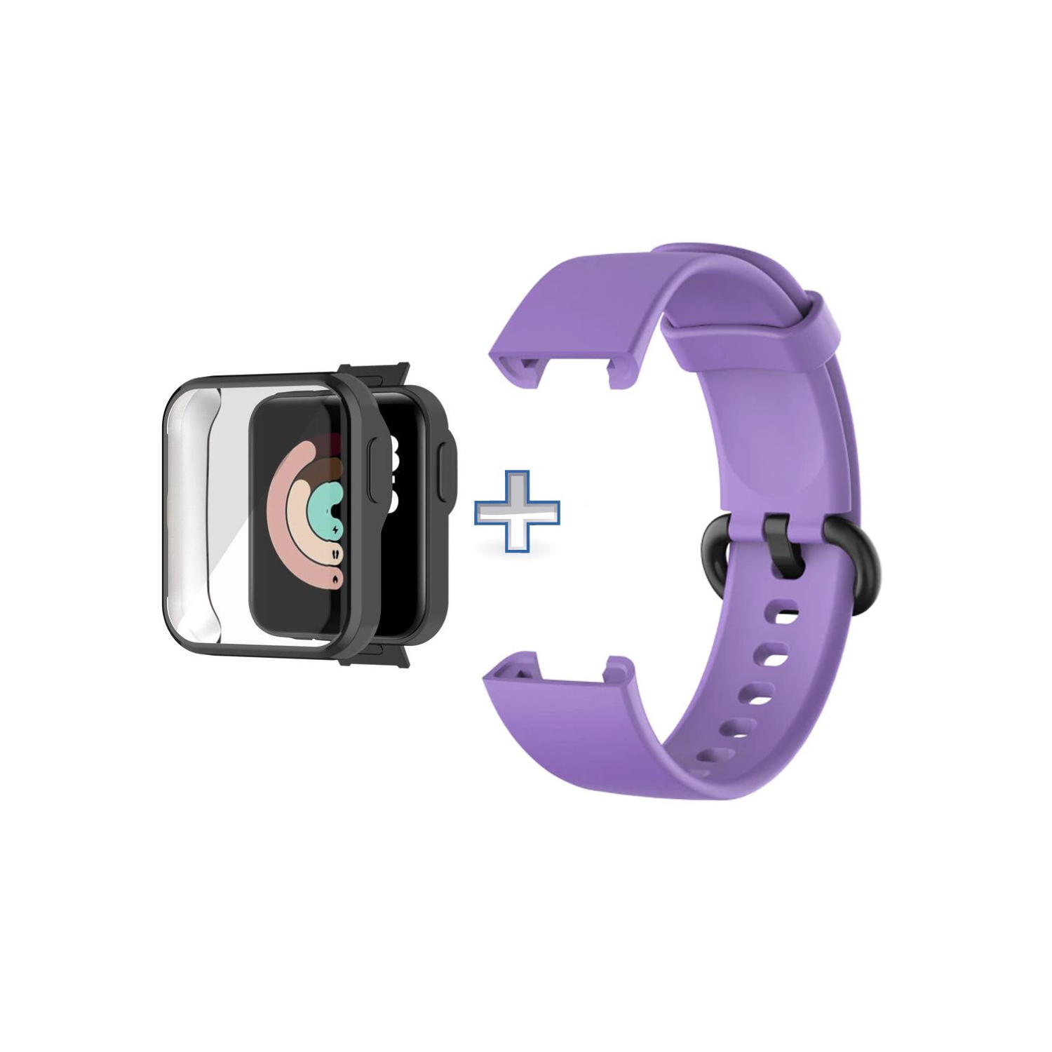 Foto 2 pulgar | Correa con Funda Para Reloj Inteligente Xiaomi Mi Watch Lite - Venta Internacional