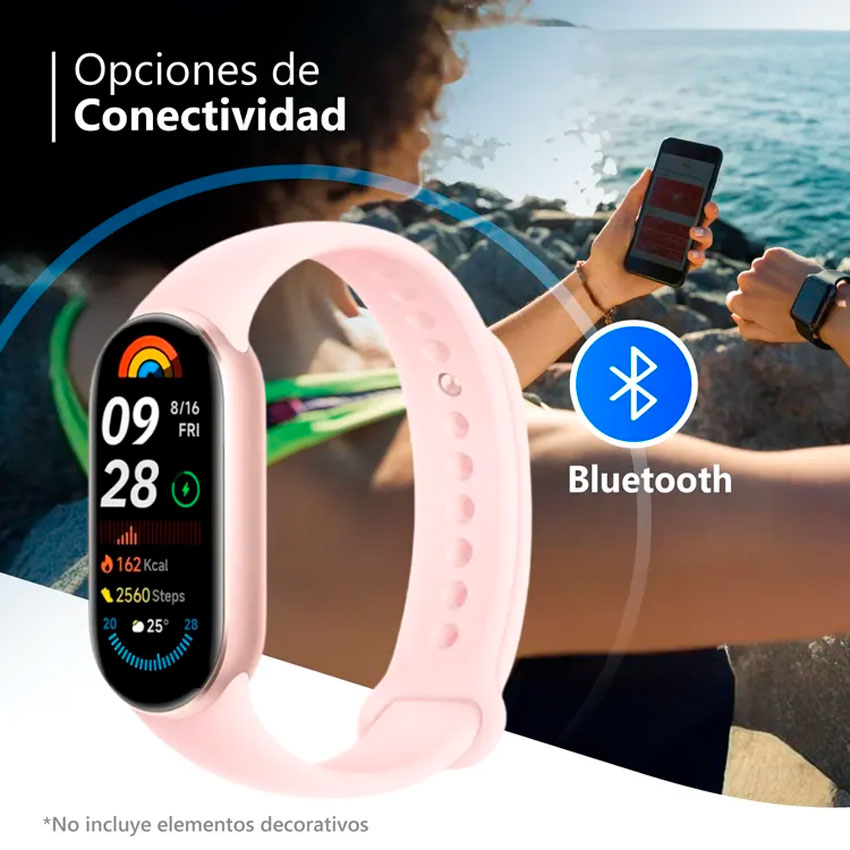 Foto 5 pulgar | Fitness Band Xiaomi Mi Smart Band 9 Rosa