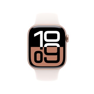 Foto 2 | Reloj Inteligente Apple Watch Series 10 GPS 42mm Aluminio Dorado Rosa - Venta Internacional