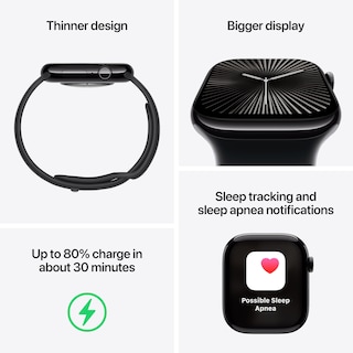 Foto 4 | Reloj Inteligente Apple Watch Series 10 GPS 42mm Aluminio Dorado Rosa - Venta Internacional
