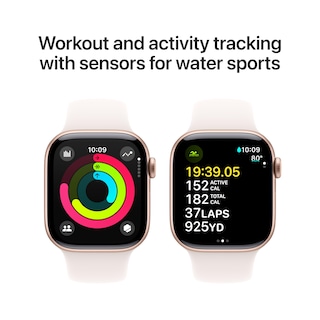 Foto 5 | Reloj Inteligente Apple Watch Series 10 GPS 42mm Aluminio Dorado Rosa - Venta Internacional