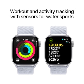 Foto 5 | Apple Watch Series 10 GPS 42 mm Aluminio Plateado - Venta Internacional