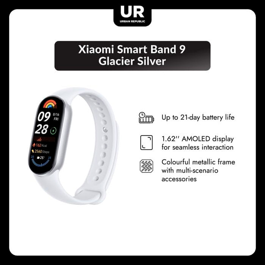 Foto 5 pulgar | Fitness Band Xiaomi Mi Smart Band 9 Silver