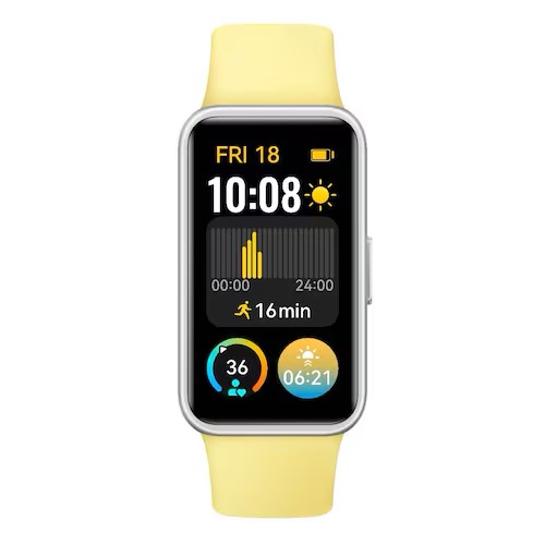 Foto 3 pulgar | Smartband Huawei Band 9 Amarillo