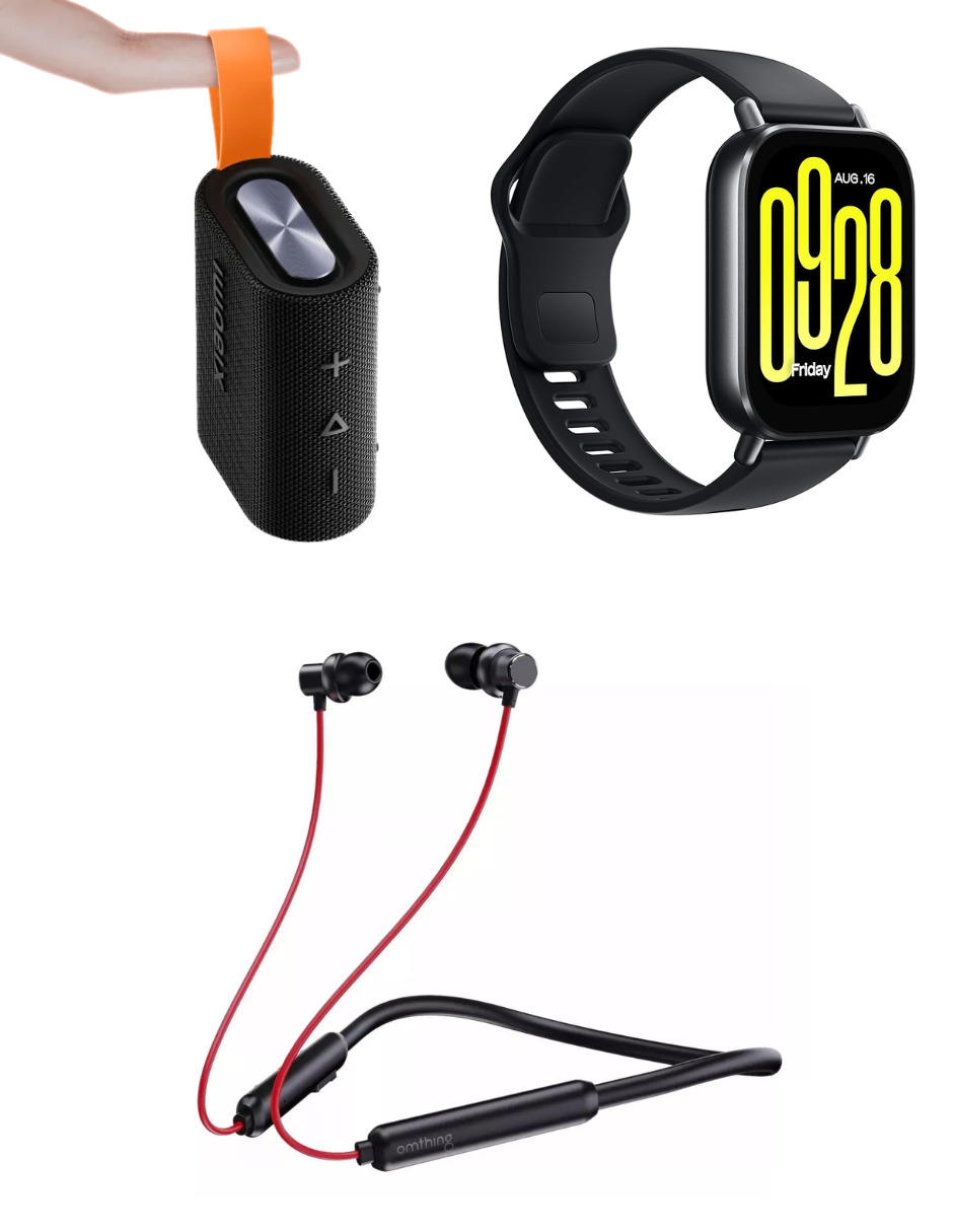 Foto 4 pulgar | Bundle Redmi Watch 5 Active Xiaomi Negro Incluye Xiaomi Sound Pocket + 1more Airfree Lace.