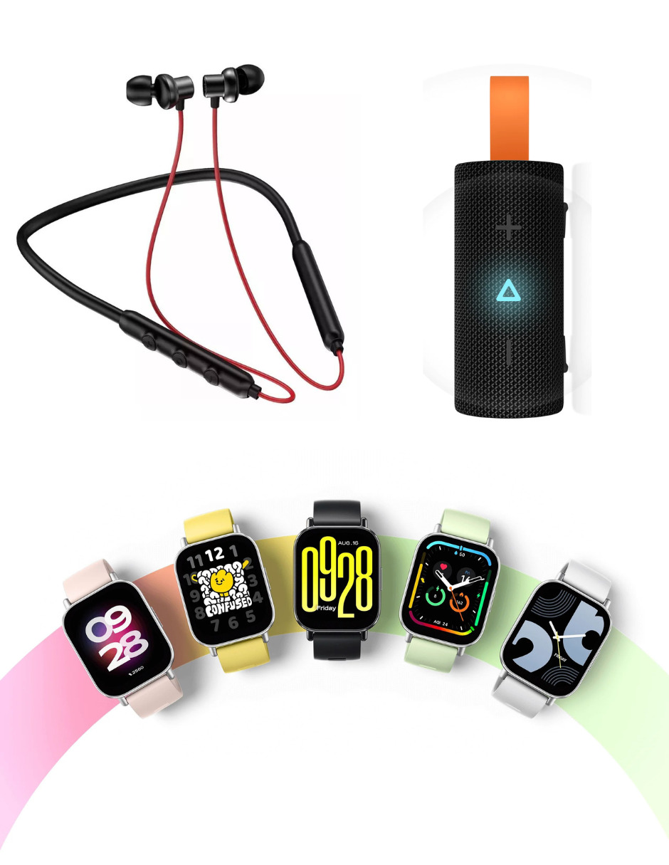 Foto 5 pulgar | Bundle Redmi Watch 5 Active Xiaomi Negro Incluye Xiaomi Sound Pocket + 1more Airfree Lace.