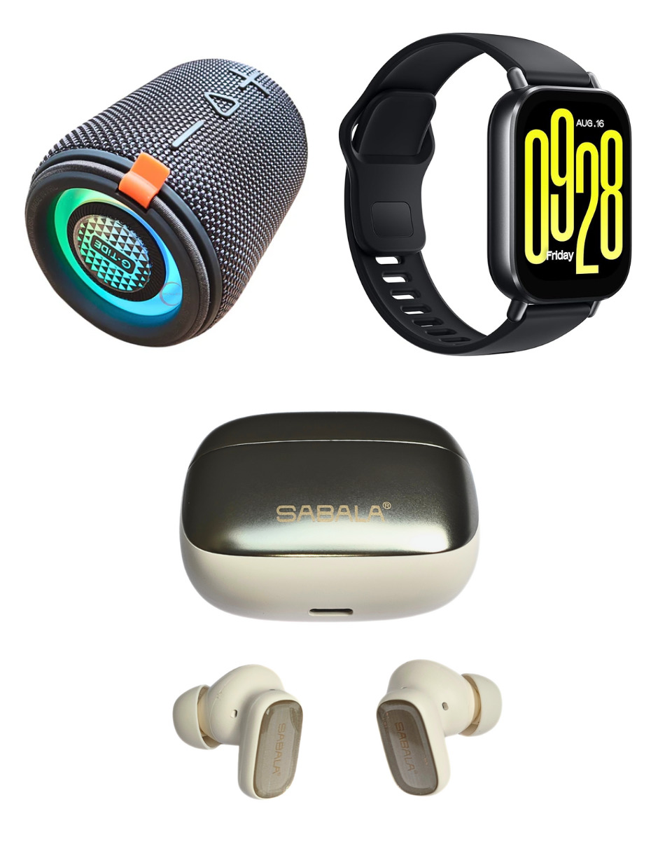 Foto 4 pulgar | Bundle Redmi Watch 5 Active Xiaomi Negro Incluye G-tide Sv30 + Sabala St766