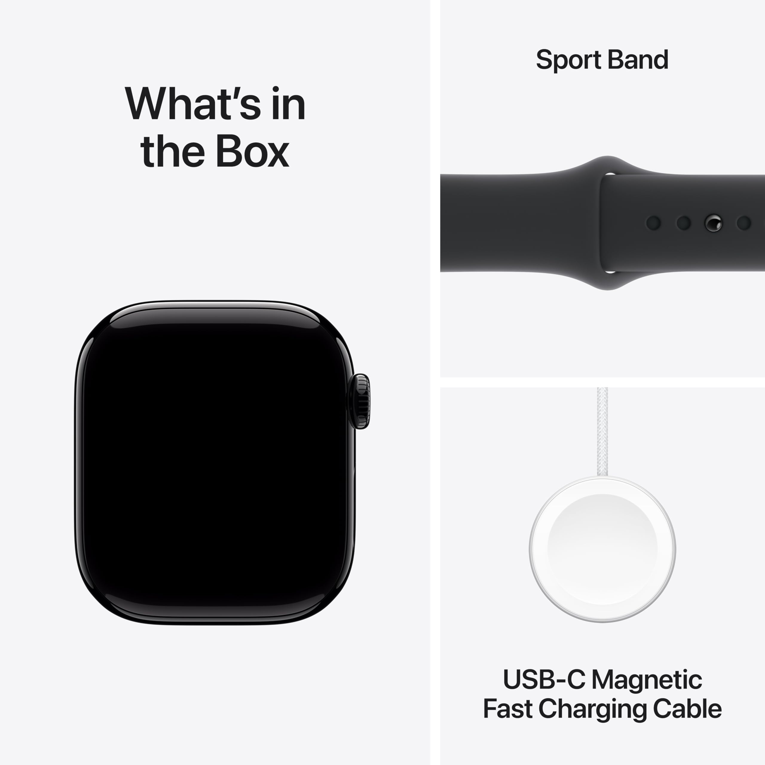 Foto 8 pulgar | Reloj Inteligente Apple Watch Series 10 GPS 42 mm de Aluminio Negro Azabache - Venta Internacional