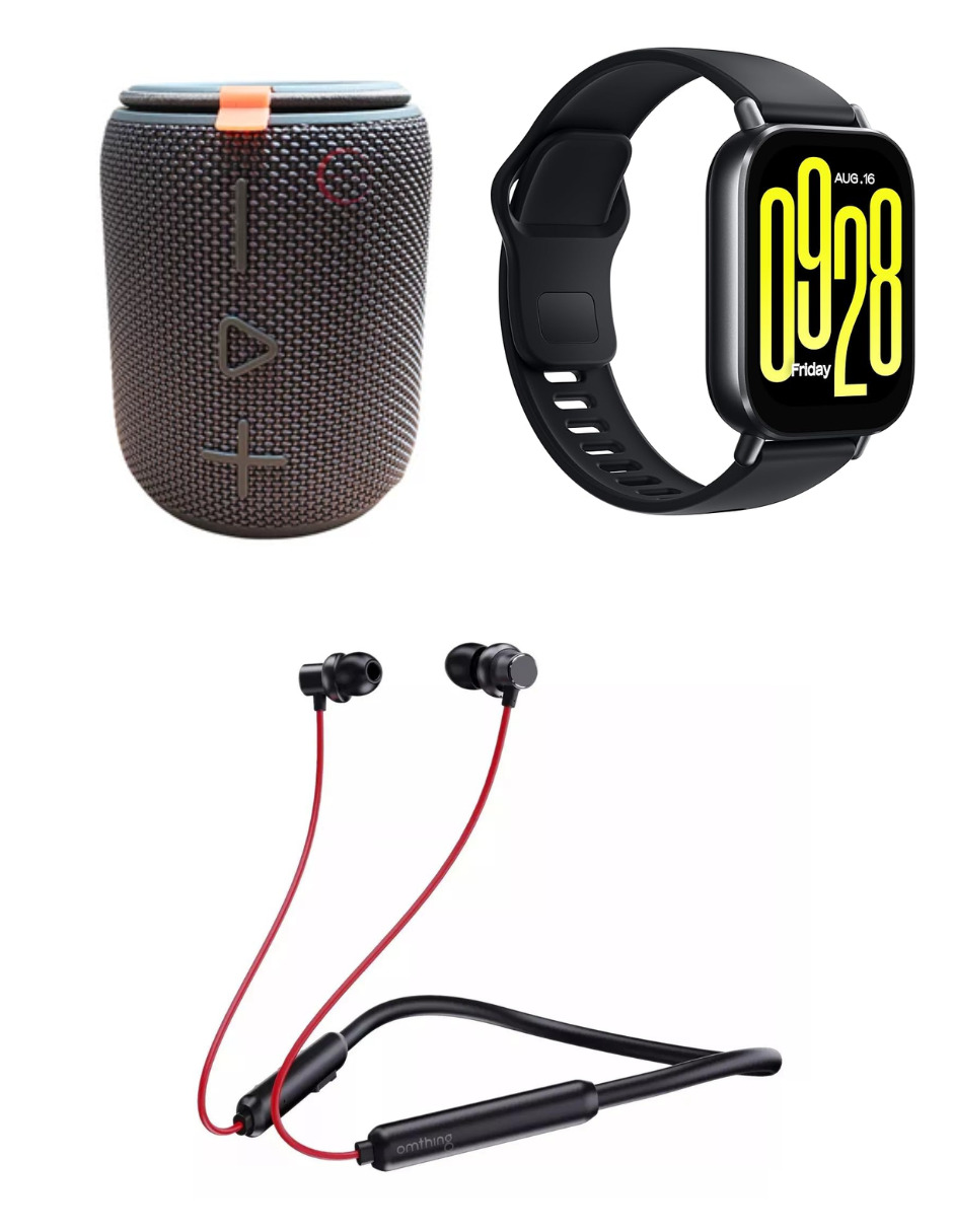 Foto 4 pulgar | Bundle Redmi Watch 5 Active Xiaomi Negro Incluye G-tide Sv30 + 1more Airfree Lace.