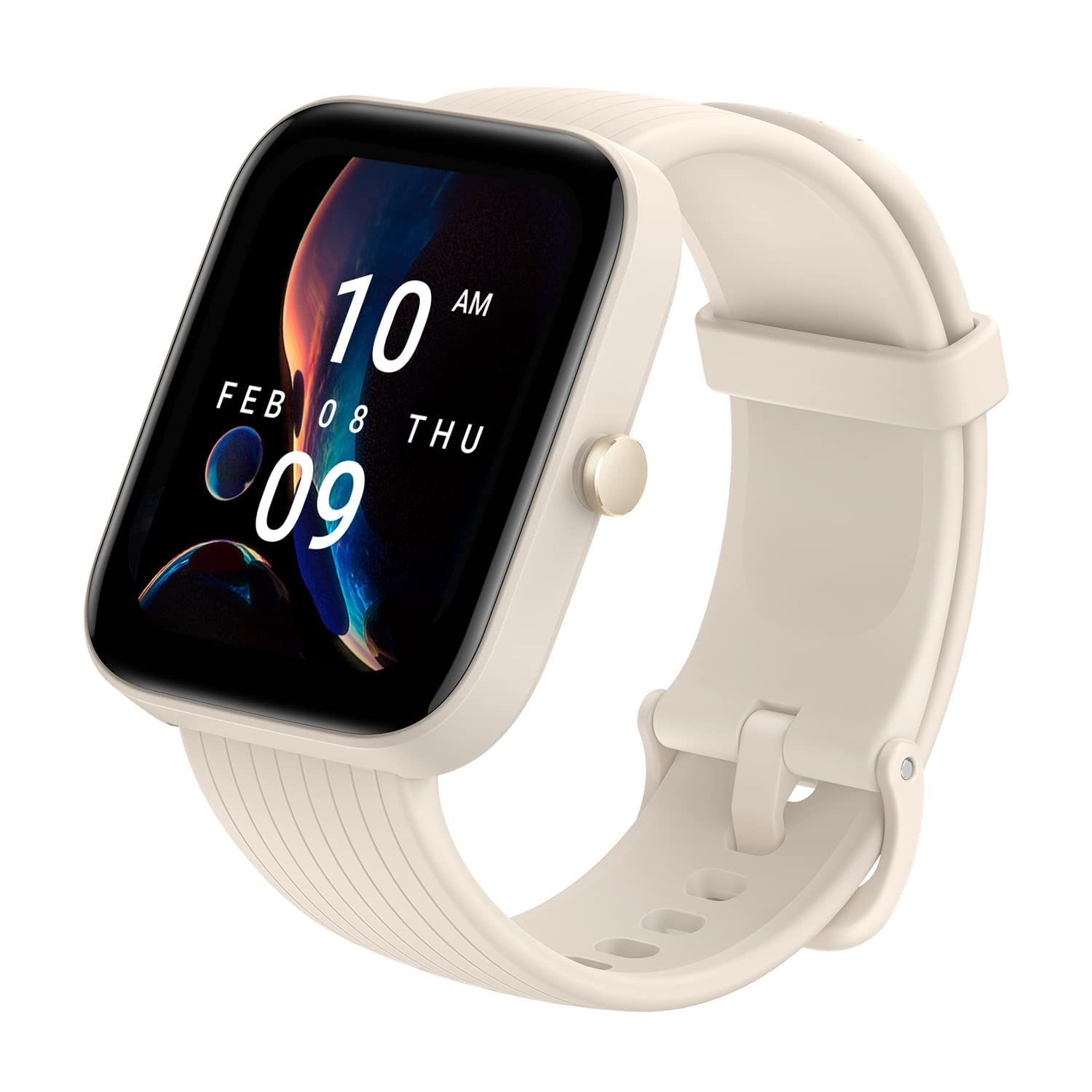 Reloj Inteligente Amazfit Bip 3 Pro para Android Iphone - Crema - Venta Internacional