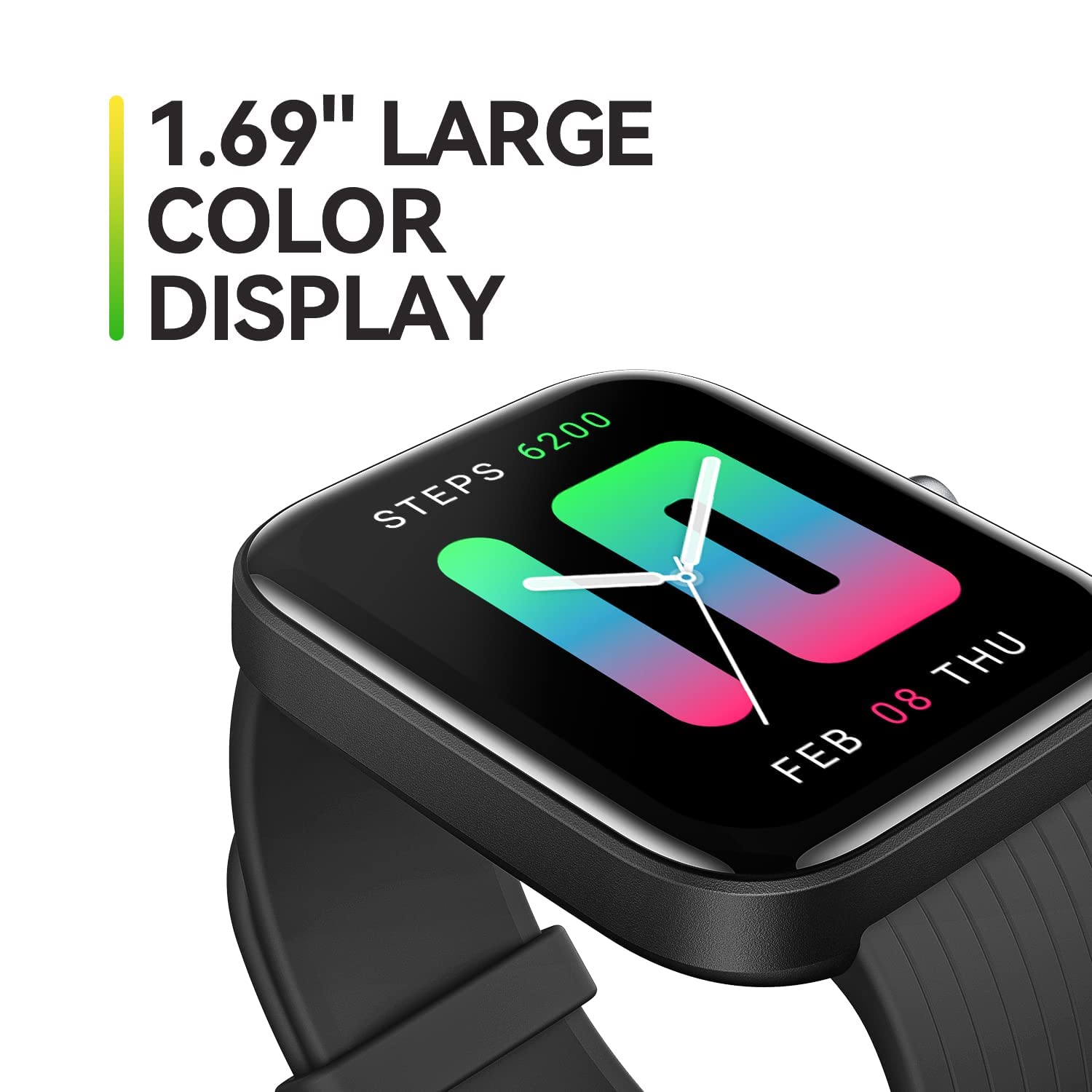 Foto 4 pulgar | Reloj Inteligente Amazfit Bip 3 Pro para Android Iphone - Crema - Venta Internacional