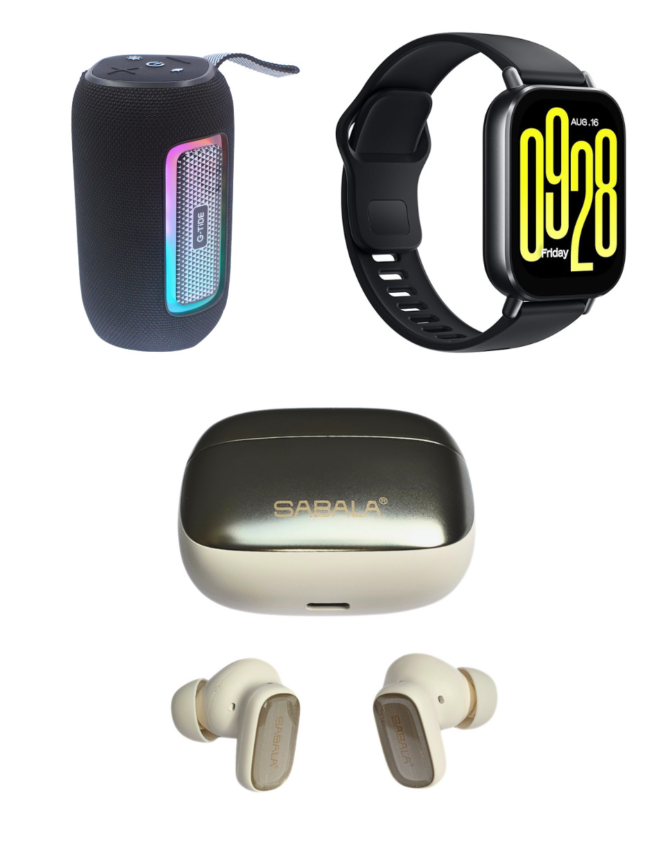 Foto 4 pulgar | Bundle Redmi Watch 5 Active Xiaomi Negro Incluye G-tide Sv41 + Sabala St766