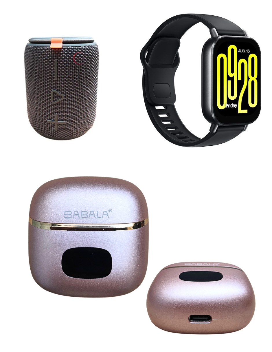 Foto 4 pulgar | Bundle Redmi Watch 5 Active Xiaomi Negro Incluye G-tide Sv30 + Sabala St-761