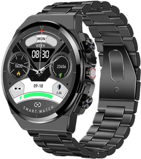 Foto 1 | Reloj Inteligente Loluka 2 en 1 con Auriculares TWS Fitness Tracker de 1,28 Pulgadas - Venta Internacional