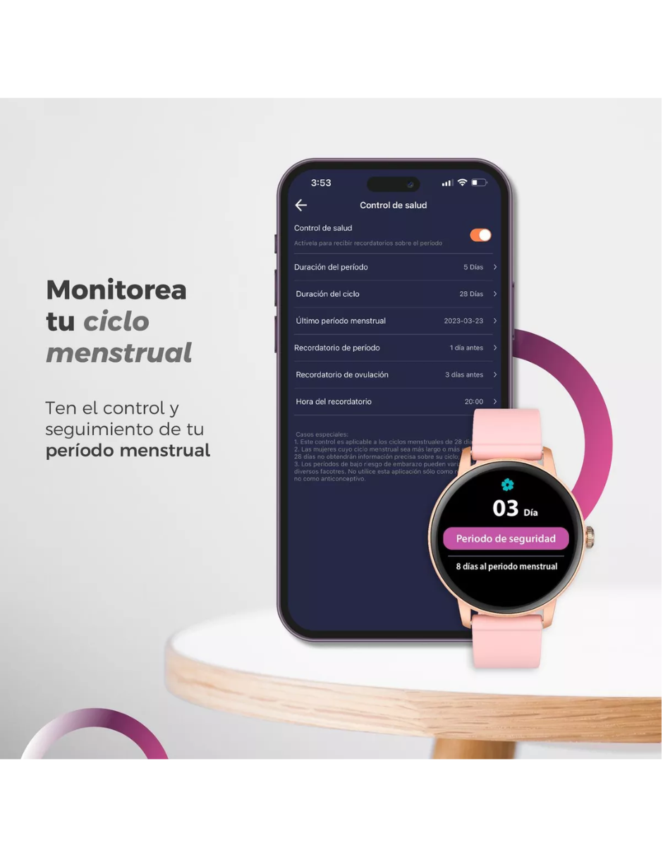 Foto 8 pulgar | Reloj Smartwatch Era One Lite Binden Realiza Y Contesta Llamadas Negro