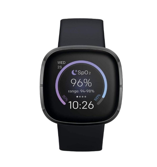 Foto 3 pulgar | Reloj Inteligente Fitbit Sense Gps Con Monitor De Frecuencia Cardíaca - Venta Internacional.