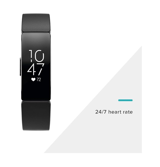 Foto 5 pulgar | Reloj Inteligente Fitbit Inspire HR con Seguimiento de Frecuencia Cardíaca - Venta Internacional