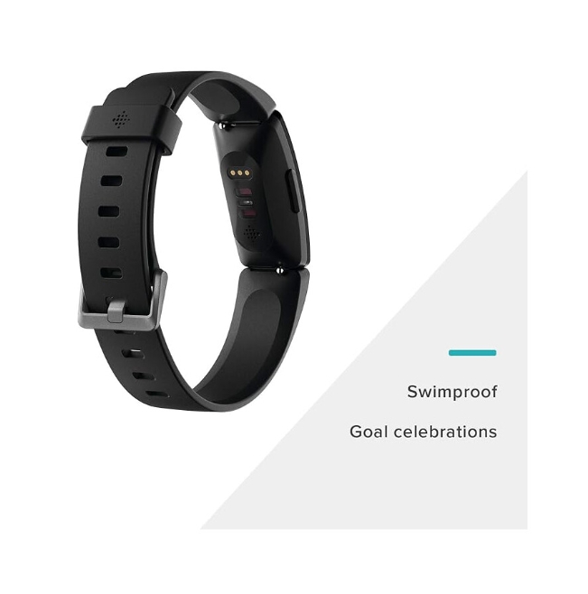 Foto 6 pulgar | Reloj Inteligente Fitbit Inspire HR con Seguimiento de Frecuencia Cardíaca - Venta Internacional