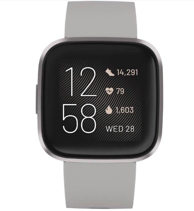 Foto 3 pulgar | Reloj Inteligente Fitbit Versa 2 Alexa Negro - Venta Internacional