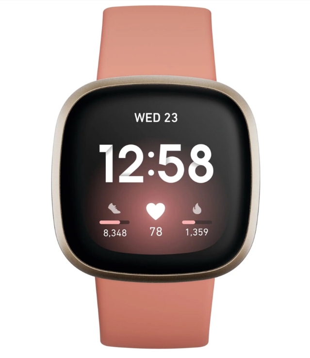 Foto 3 pulgar | Reloj Fitness Fitbit Versa 3 con Gps y Frecuencia Cardíaca - Venta Internacional