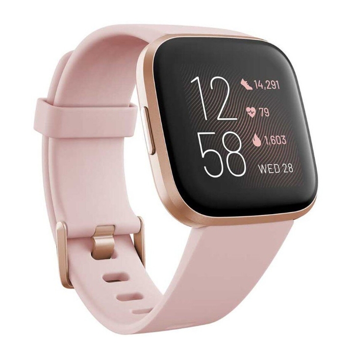 Foto 2 pulgar | Reloj Inteligente Fitbit Versa 2 Con Amazon Alexa - Negro - Venta Internacional.