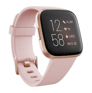 Foto 1 | Reloj Inteligente Fitbit Versa 2 Con Amazon Alexa - Negro - Venta Internacional.