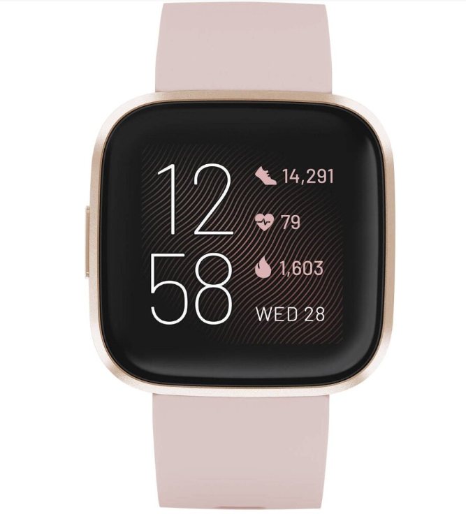 Foto 3 pulgar | Reloj Inteligente Fitbit Versa 2 Con Amazon Alexa - Negro - Venta Internacional.