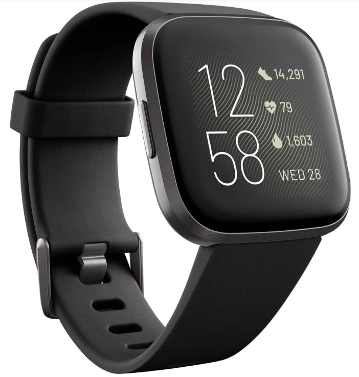 Foto 1 | Reloj Inteligente Fitbit Versa 2 Negro - Venta Internacional