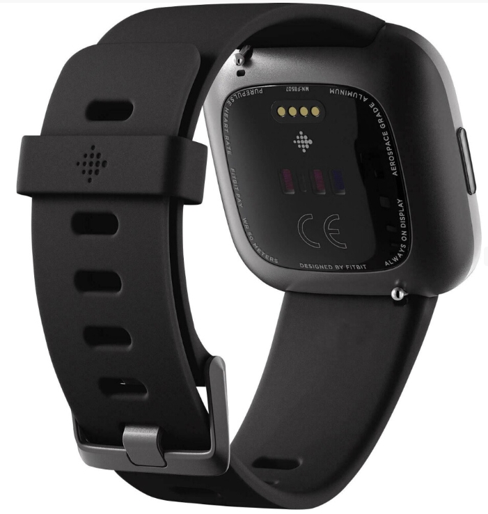 Foto 3 | Reloj Inteligente Fitbit Versa 2 Negro - Venta Internacional