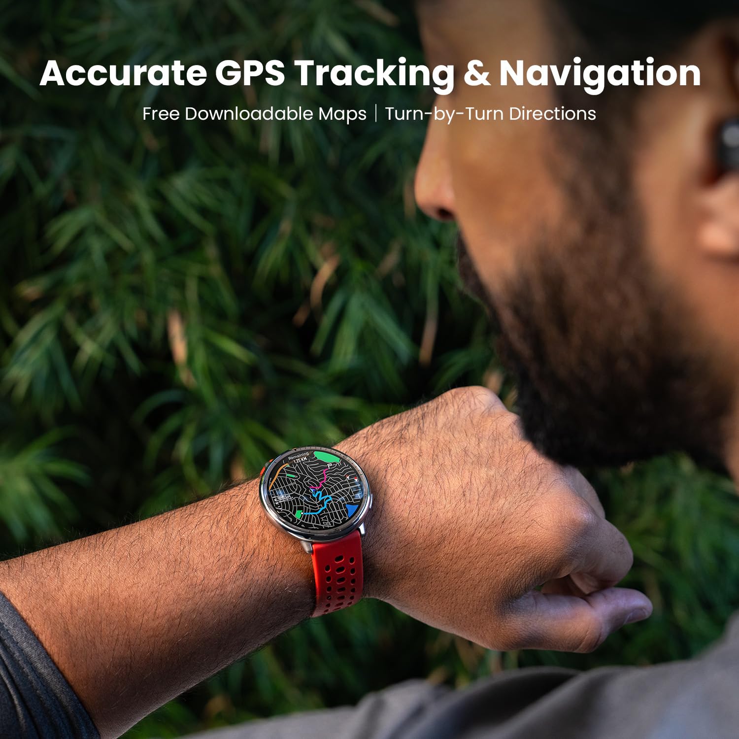 Foto 7 pulgar | Reloj Inteligente Amazfit Active 2 con Gps 44 mm Rastreador de Actividad Física Rojo - Venta Internacional