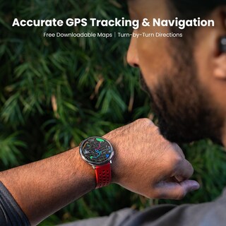 Foto 6 | Reloj Inteligente Amazfit Active 2 con Gps 44 mm Rastreador de Actividad Física Rojo - Venta Internacional
