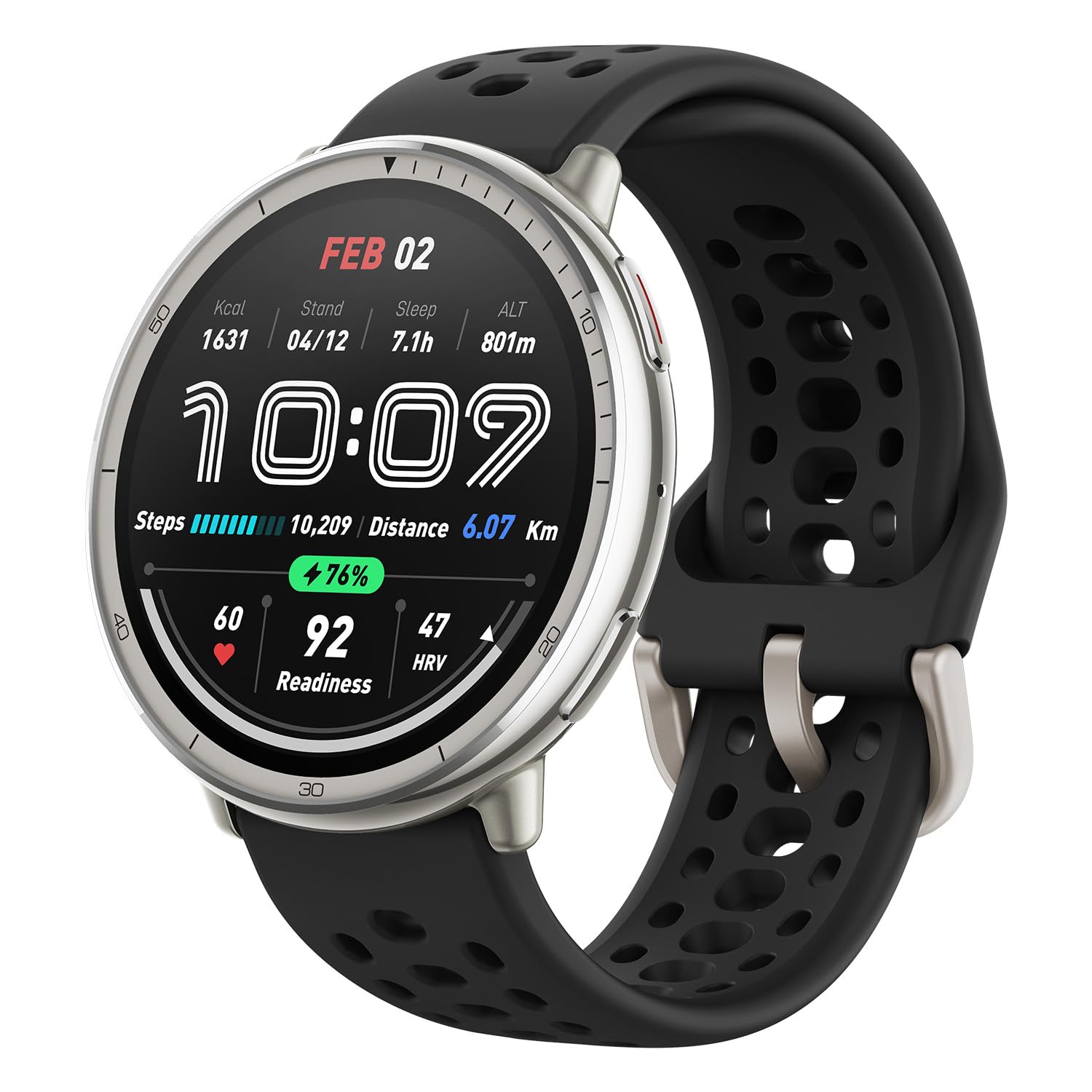 Foto 2 pulgar | Reloj Inteligente Amazfit Active 2 con GPS 44 mm Rastreador de Actividad Física Negro - Venta Internacional