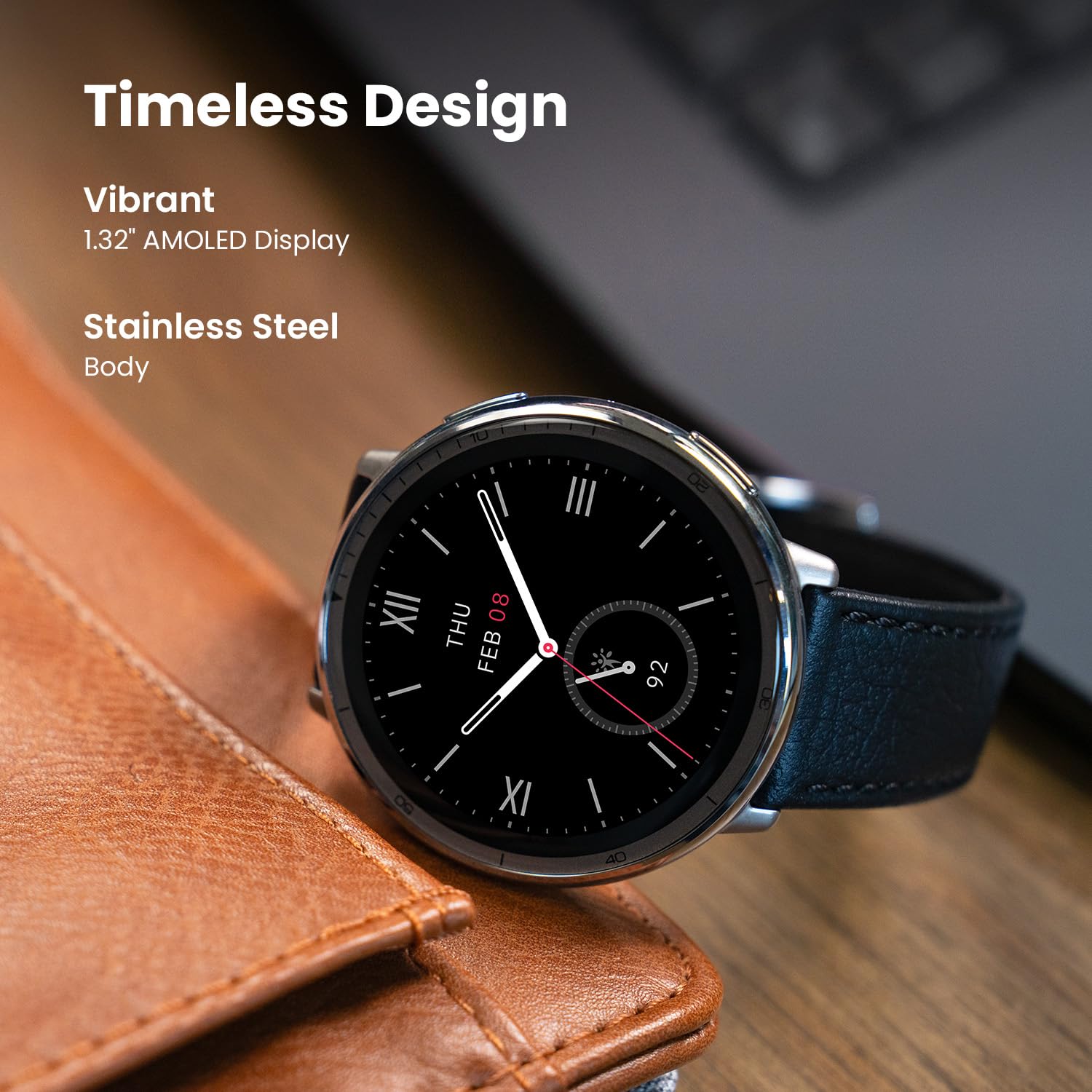 Foto 3 | Reloj Inteligente Amazfit Active 2 con GPS 44 mm Rastreador de Actividad Física Negro - Venta Internacional