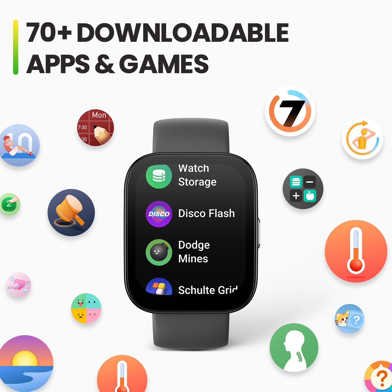 Foto 4 pulgar | Reloj Inteligente Amazfit Bip 5 con Pantalla Ultra Grande Negro - Venta Internacional