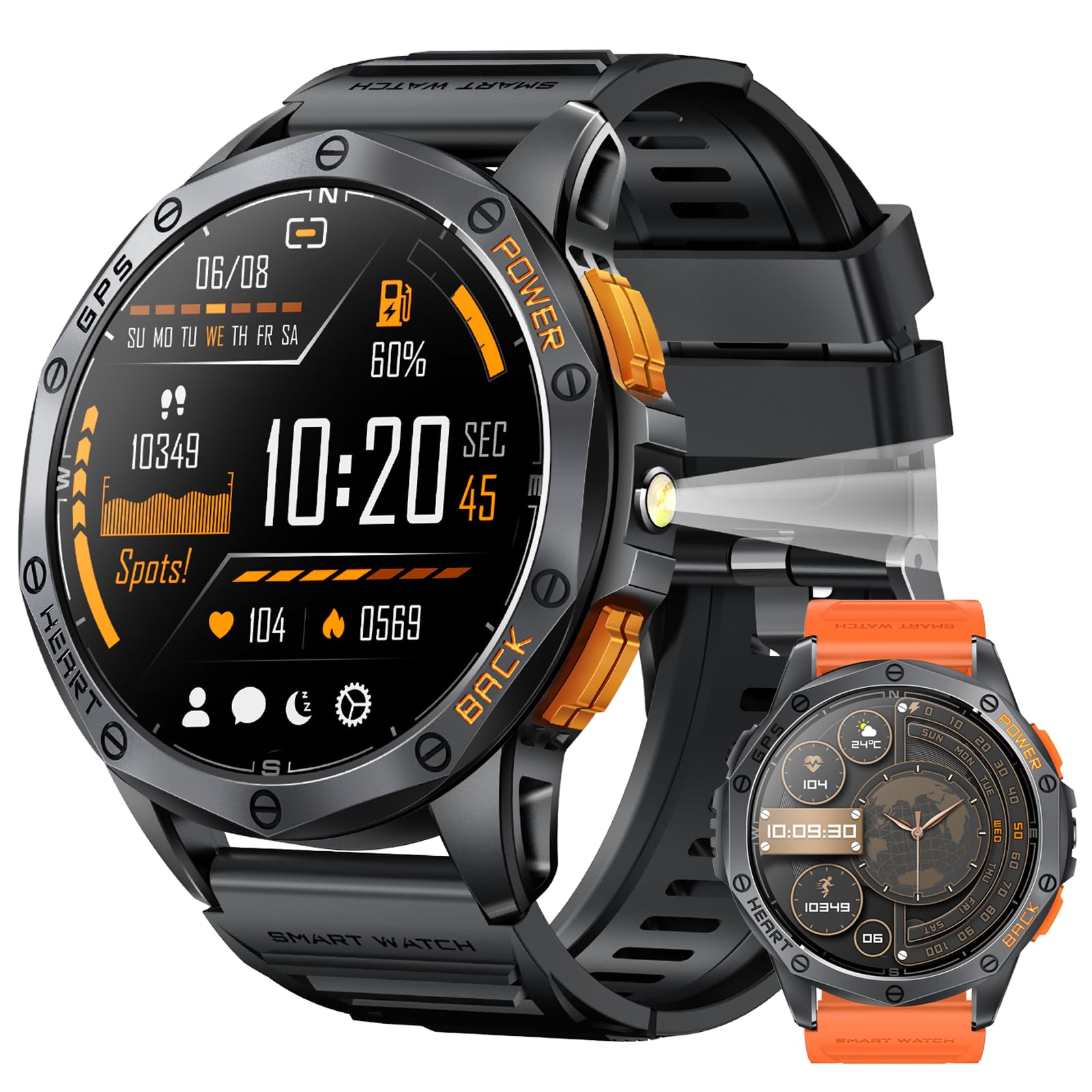 Foto 1 | Reloj Smartwatch Tiwain con Bluetooth-Venta Internacional