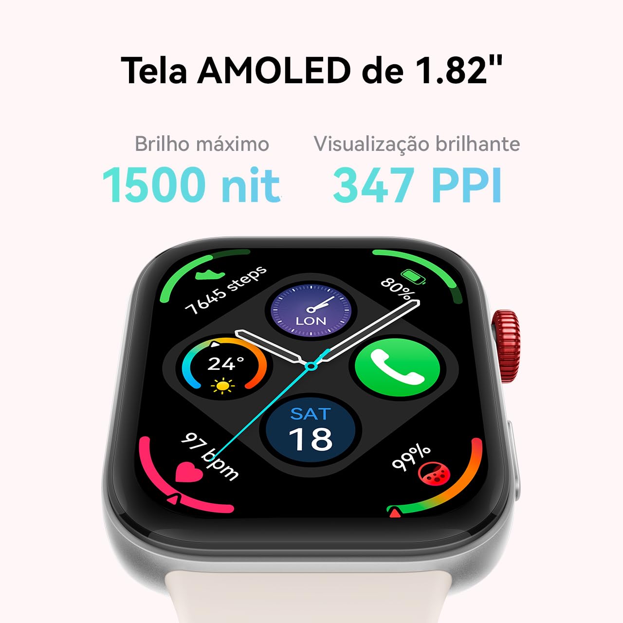 Foto 8 pulgar | Reloj Inteligente Huawei Watch Fit 3 Amoled Negro - Venta Internacional