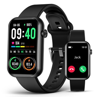 Foto 1 | Reloj Smartwatch Egqinr Negro con Bluetooth-Venta Internacional