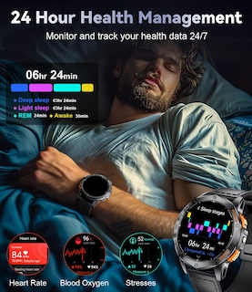 Foto 6 | Reloj Smartwatch Lige Negro para Hombre-Venta Internacional