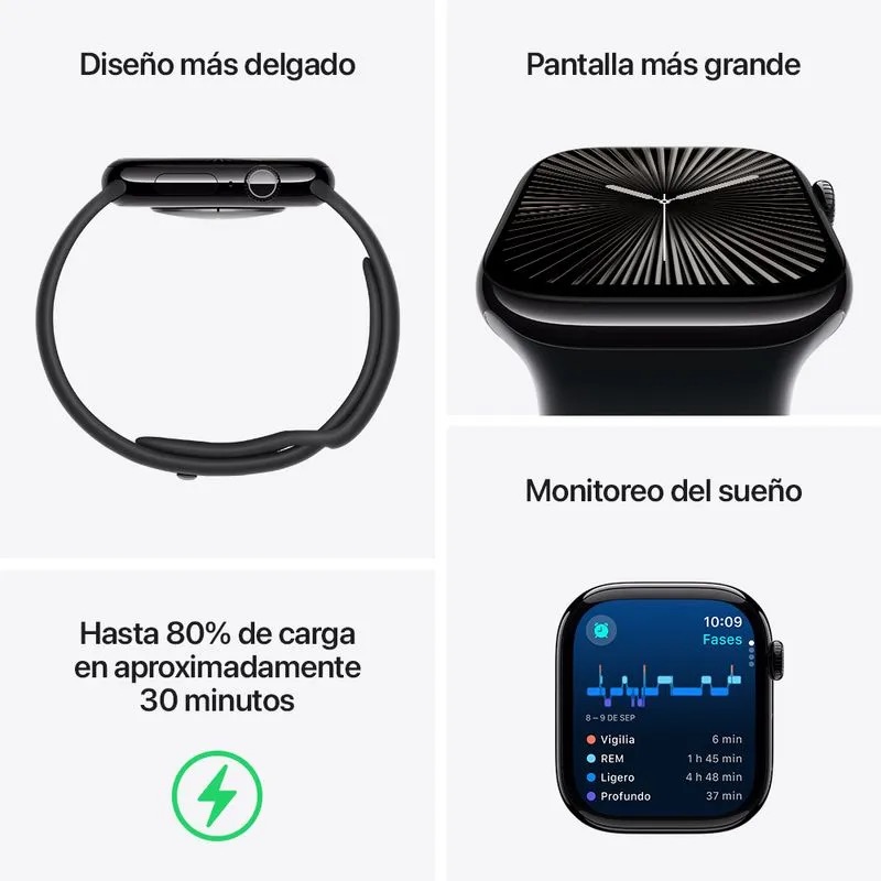 Foto 3 | Apple Watch Series 10 42 mm Gps Rose Gold