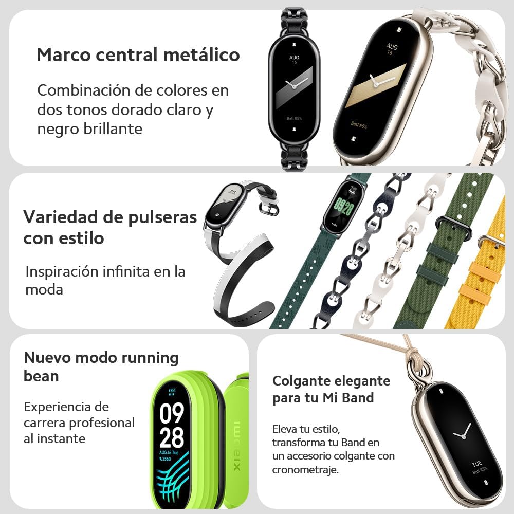 Foto 6 | Banda Inteligente Xiaomi 8 Versión Global - Venta Internacional