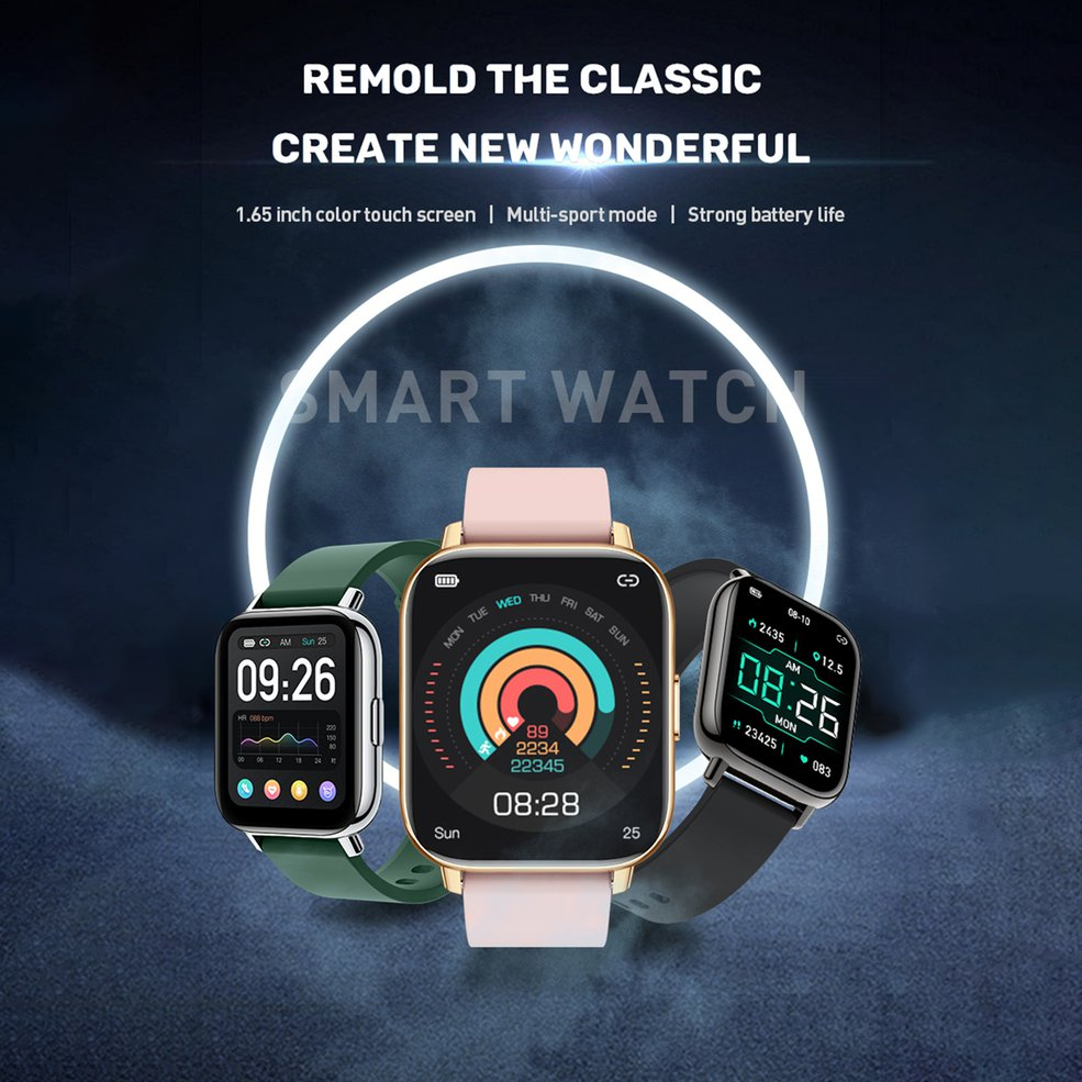 Foto 2 | Reloj Inteligente Rogbid Rowatch 2s 1,65 Pulgadas con Monitor de Frecuencia Cardíaca - Venta Internacional