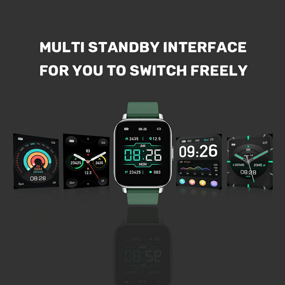 Foto 4 | Reloj Inteligente Rogbid Rowatch 2s 1,65 Pulgadas con Monitor de Frecuencia Cardíaca - Venta Internacional