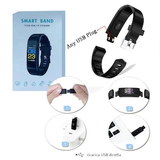 Foto 3 | Reloj Inteligente Fitness Tracker a Prueba de Agua - Venta Internacional