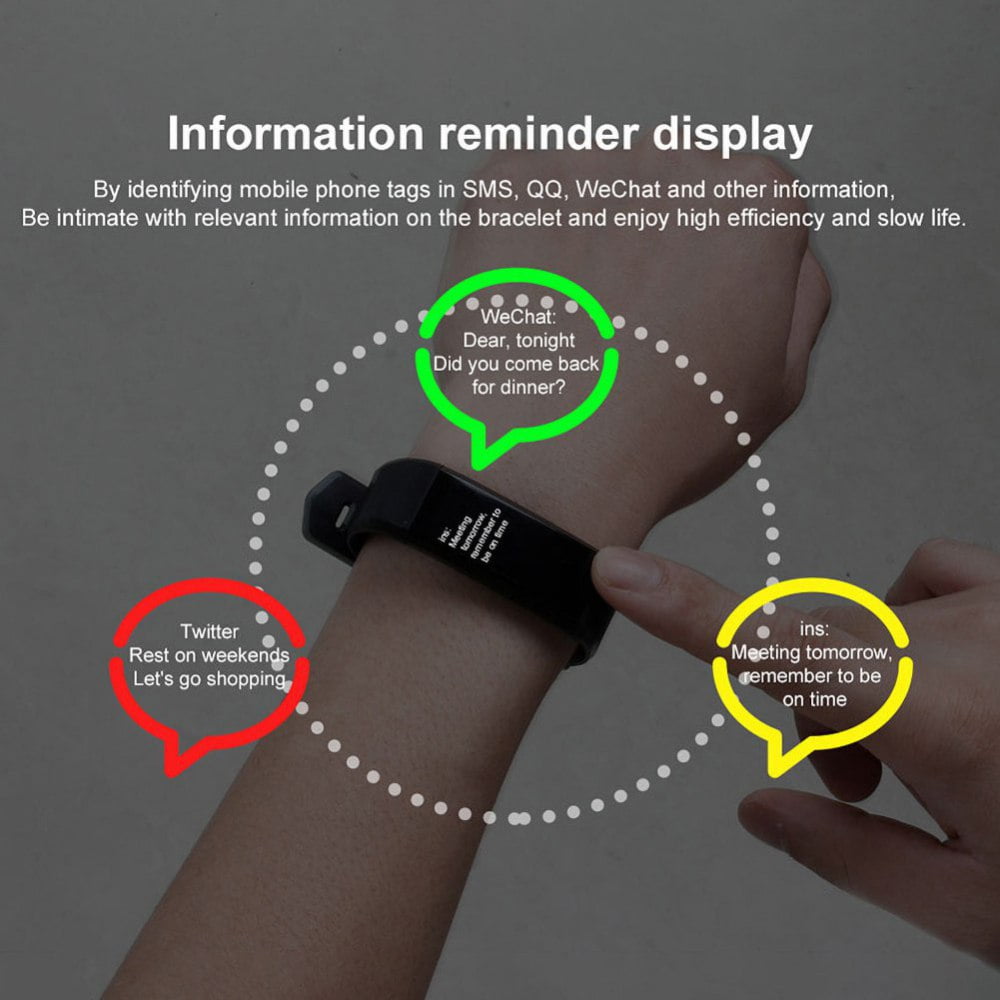 Foto 6 | Reloj Inteligente Fitness Tracker a Prueba de Agua - Venta Internacional