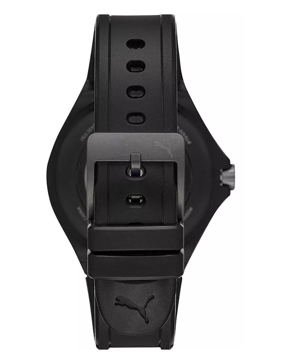Foto 3 | Smartwatch Puma PT9100 con correa de silicona Negro