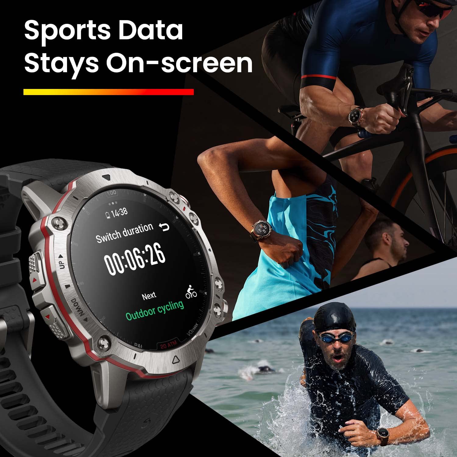 Foto 7 | Reloj Inteligente Amazfit Falcon Premium 49 Mm Titanio 200 M Wr - Venta Internacional.