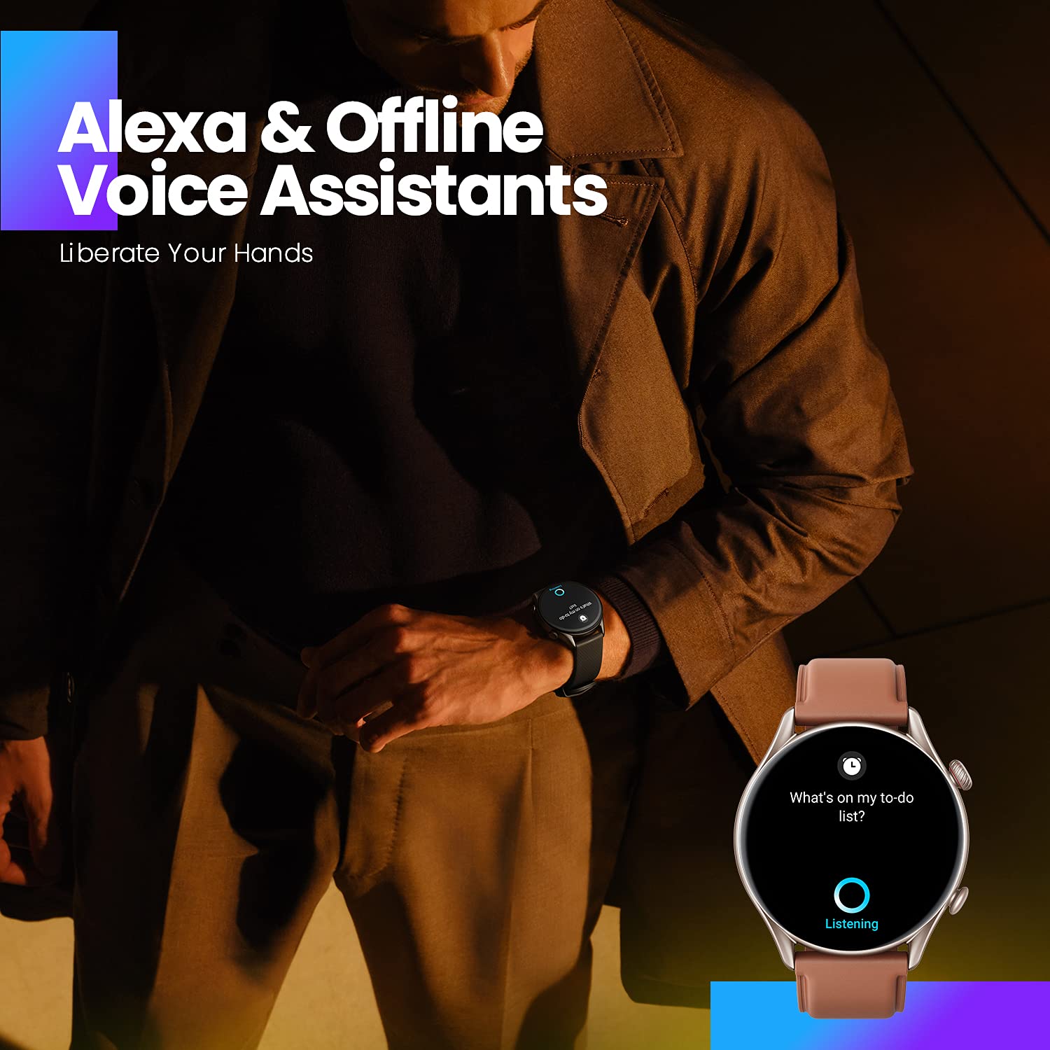 Foto 2 | Reloj Inteligente Amazfit Gtr 3 Pro 46 Mm Con Batería De 14 Días Para Hombre - Venta Internacional.