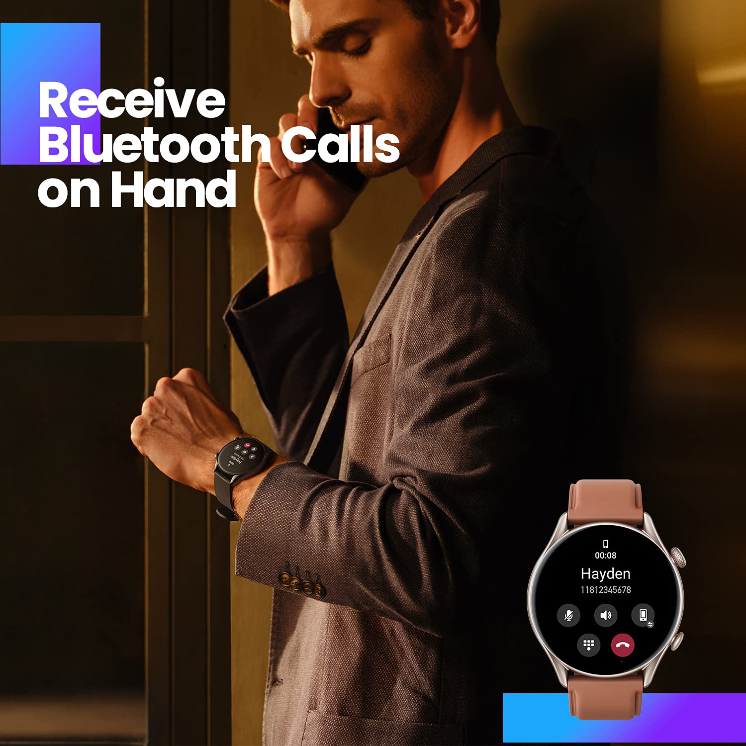 Foto 5 pulgar | Reloj Inteligente Amazfit Gtr 3 Pro 46 Mm Con Batería De 14 Días Para Hombre - Venta Internacional.